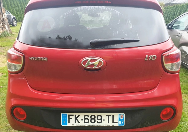 Hyundai i10 cena 21900 przebieg: 54000, rok produkcji 2019 z Krotoszyn małe 301